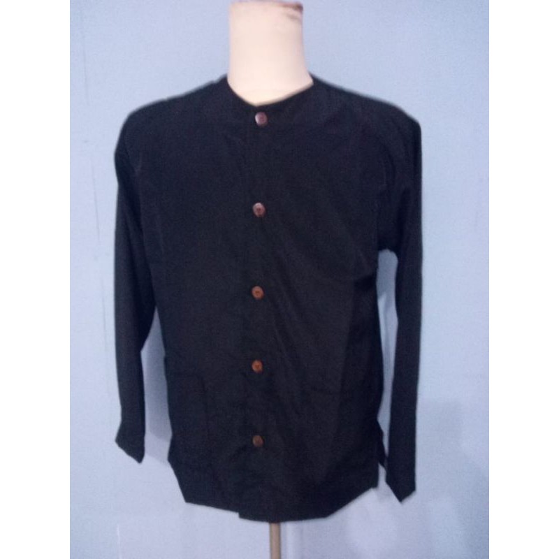 Atasan baju pangsi Hitam,putih,batik/baju adat daerah/baju samin/baju silat