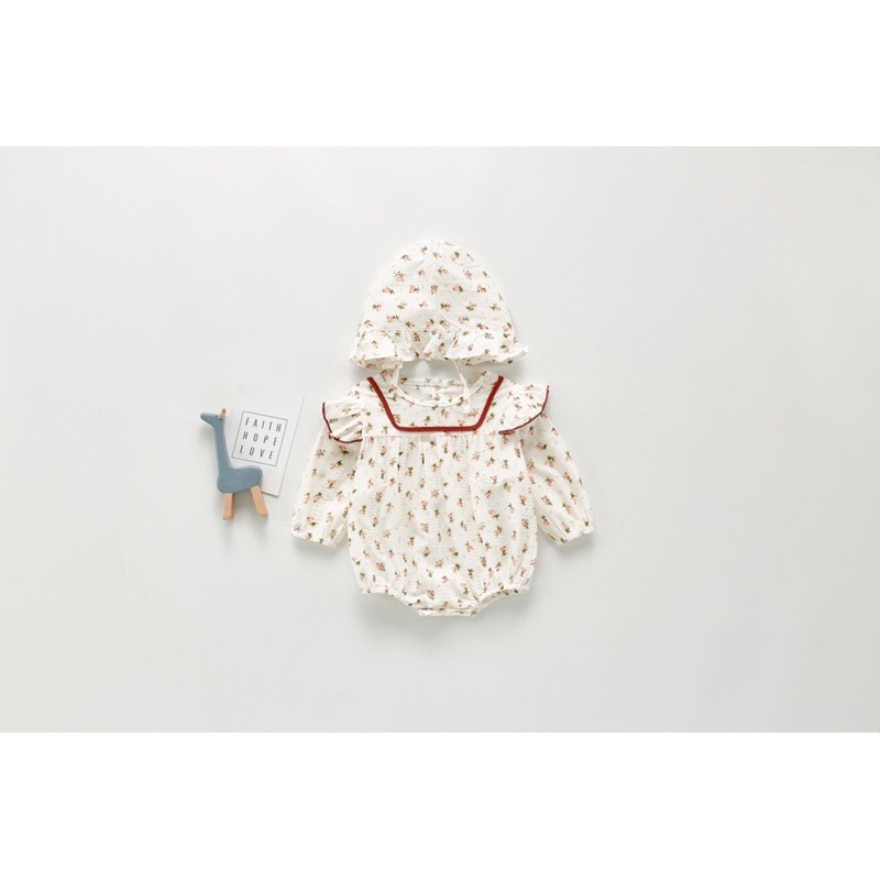 Delilah Romper | baju bayi | baju bayi perempuan | baju bayi cewek | baju baby girl | baju bayi unyu
