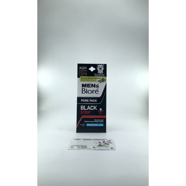 MENS BIORE PORE PACK BLACK 4 SHEET