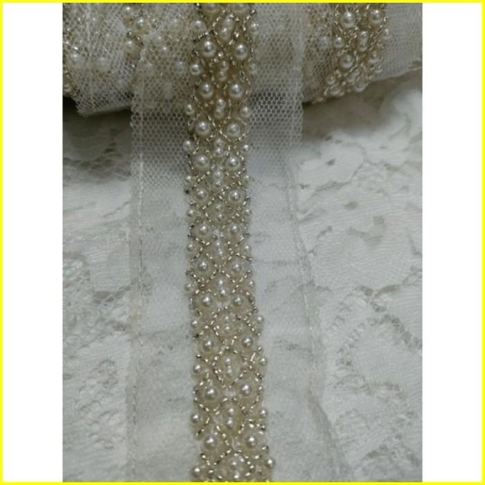 Renda Payet/Payet Mutiara/Renda Swaroski/Payet Rangkai 057