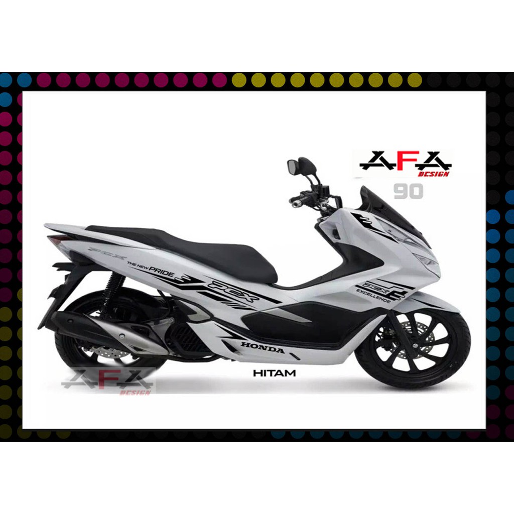 Gibran Cutting Sticker For Honda Pcx Stiker Pcx Scotlet Pcx