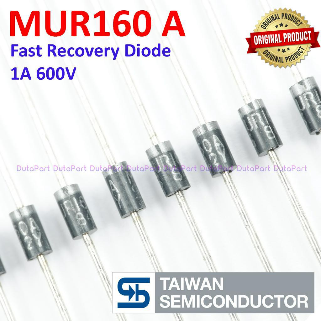 MUR160 1A 600V ORIGINAL TSC TAIWAN Fast Recovery Diode Dioda MUR160A