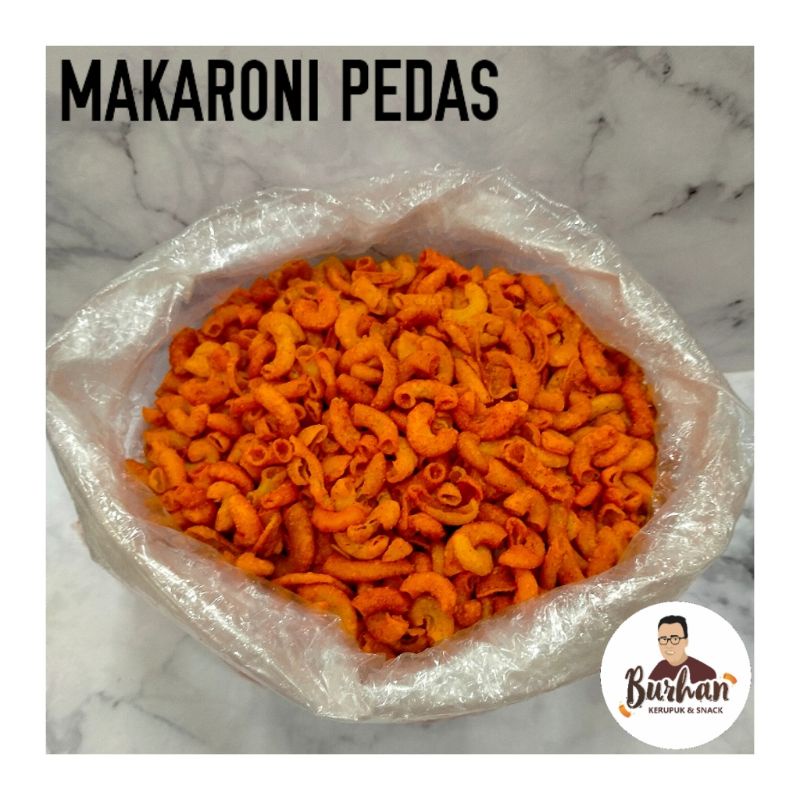 

Makaroni Pedas | Burhan Snack Jember