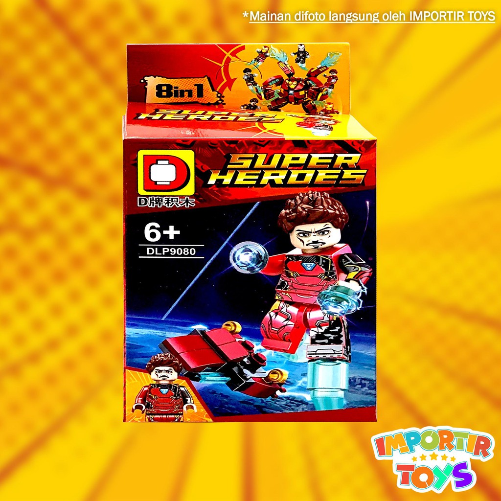 LEGO SUPERHEROES (8 VARIAN KARAKTER SUPERHERO)