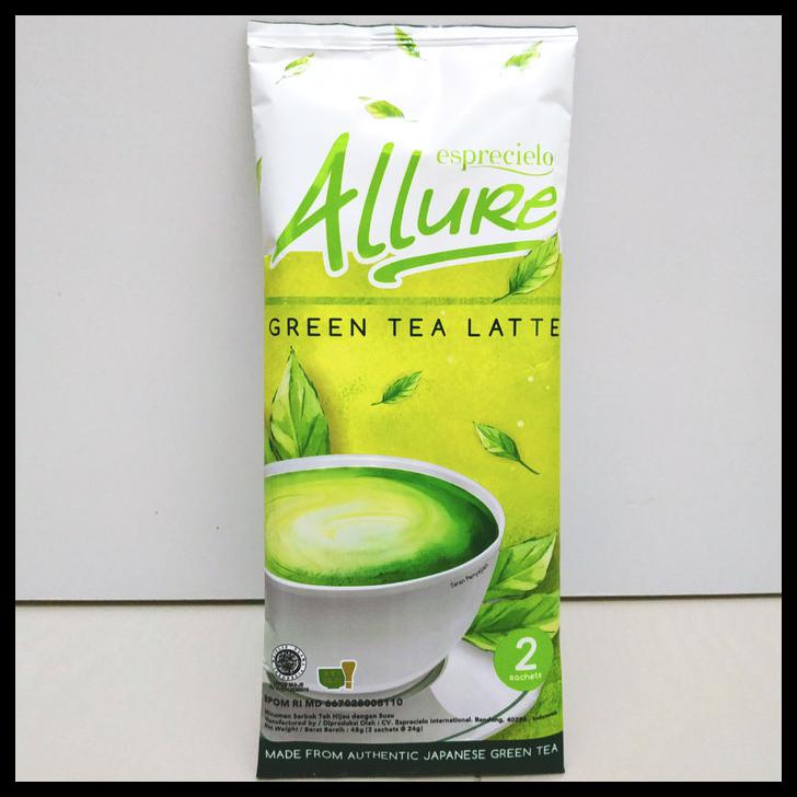 Teh Hijau Allure Green Tea Matcha Latte Esprecielo Authentic Japanese