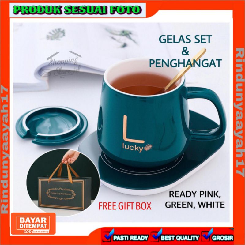 [RA] PENGHANGAT PEMANAS WARMER GELAS AIR KOPI TEH COFFEE MAKER