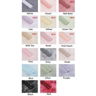 

Kertas Bunga/Korean Cotton Paper/Import/Kertas Tisu/Kertas Serat/Kertas Bunga Buket