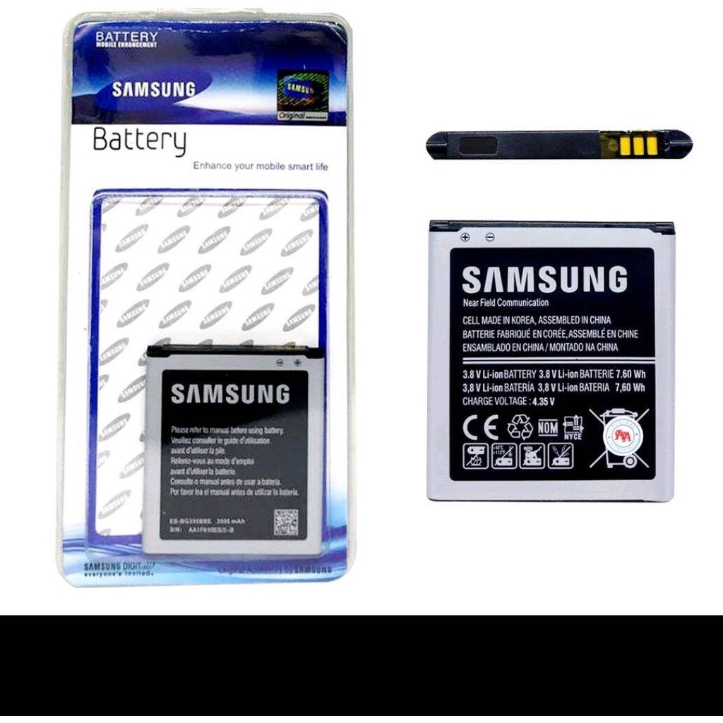 Baterai Samsung Galaxy Core 2 G355 G355H Original Batre Batrai HP