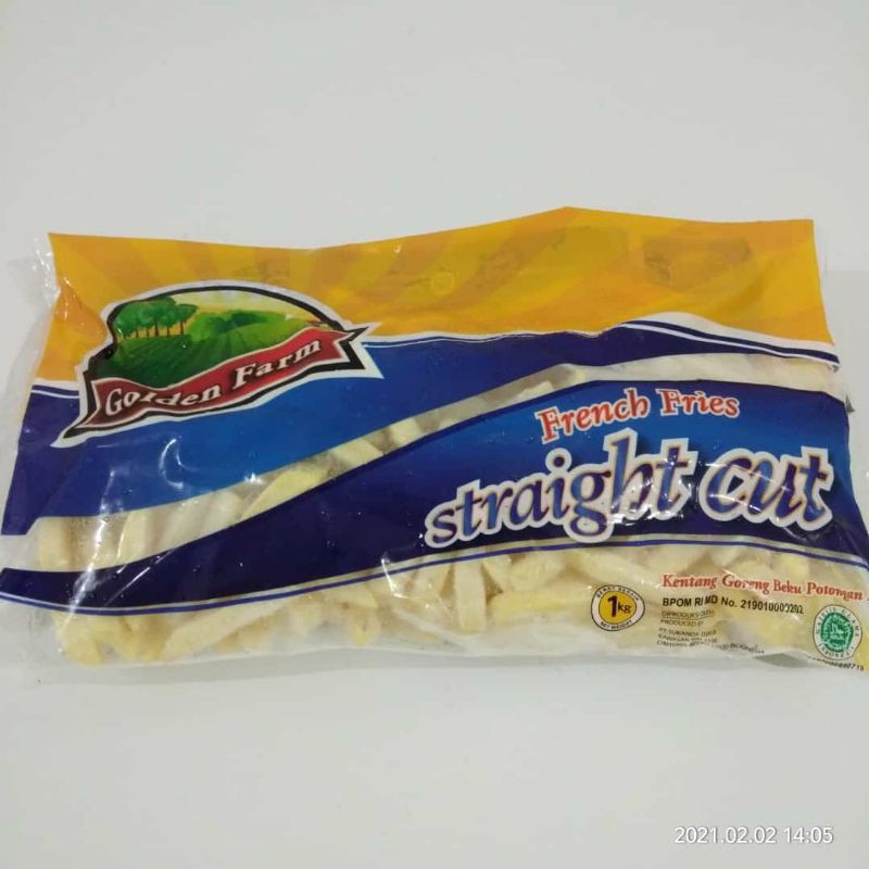 

Golden Farm French Fries Straight Cut 1 Kg