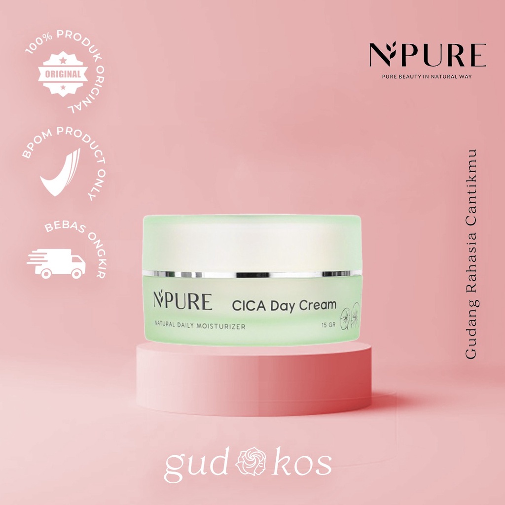 NPURE Day Cream Centella Asiatica (Cica Series) / Cream Siang BPOM