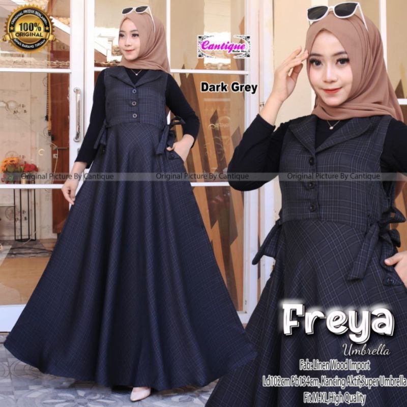 Overoll Outer Janet Woll Outer Woll Busui Muslim Baju Outer Busui Bisa Cod