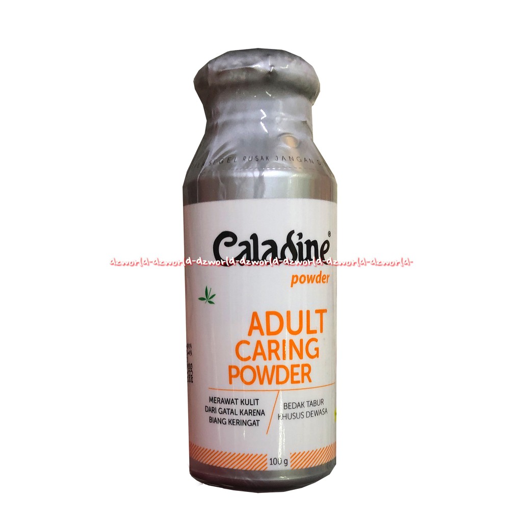 Caladine Powder 100gr Adult Caring Powders Bedak Gatal Dewasa Cegah Bau Badan Untuk Biang Keringat Bedak Bubuk Kaladin Kaldine Caladin Botol 100 gr