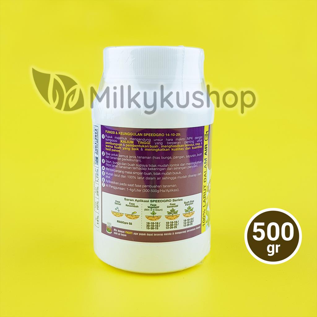 PUPUK SPEEDGRO 05 BUAH 500  GRAM KEMASAN PABRIK