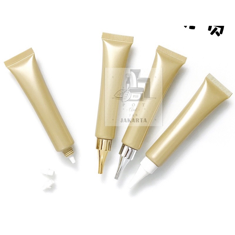 20ml Soft Tube Warna Emas HIGH QUality /travel bottle/botol skincare