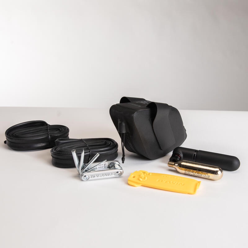 BTWIN Tas Sadel Sepeda Road Bike Waterproof 0.6L