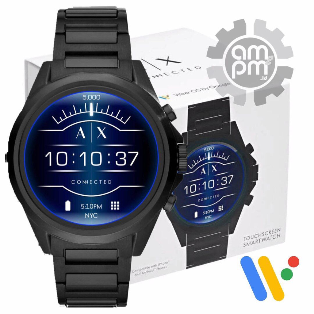 JAM TANGAN ARMANI EXCHANGE CONNECTED SMARTWATCH AXT2002 AUTHENTIC