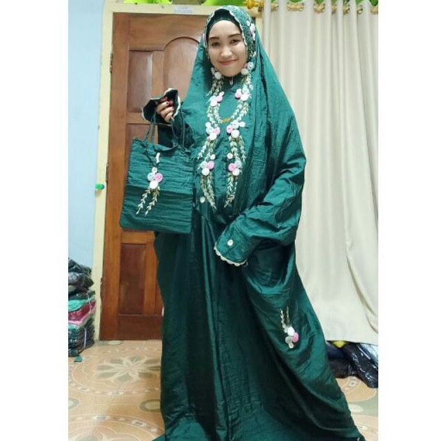 MUKENA PARASUT TRAVELLING TERUSAN