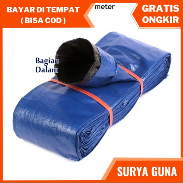 selang irigasi 3 inch selang air sawah selang terpal 3 DIM 50 meter