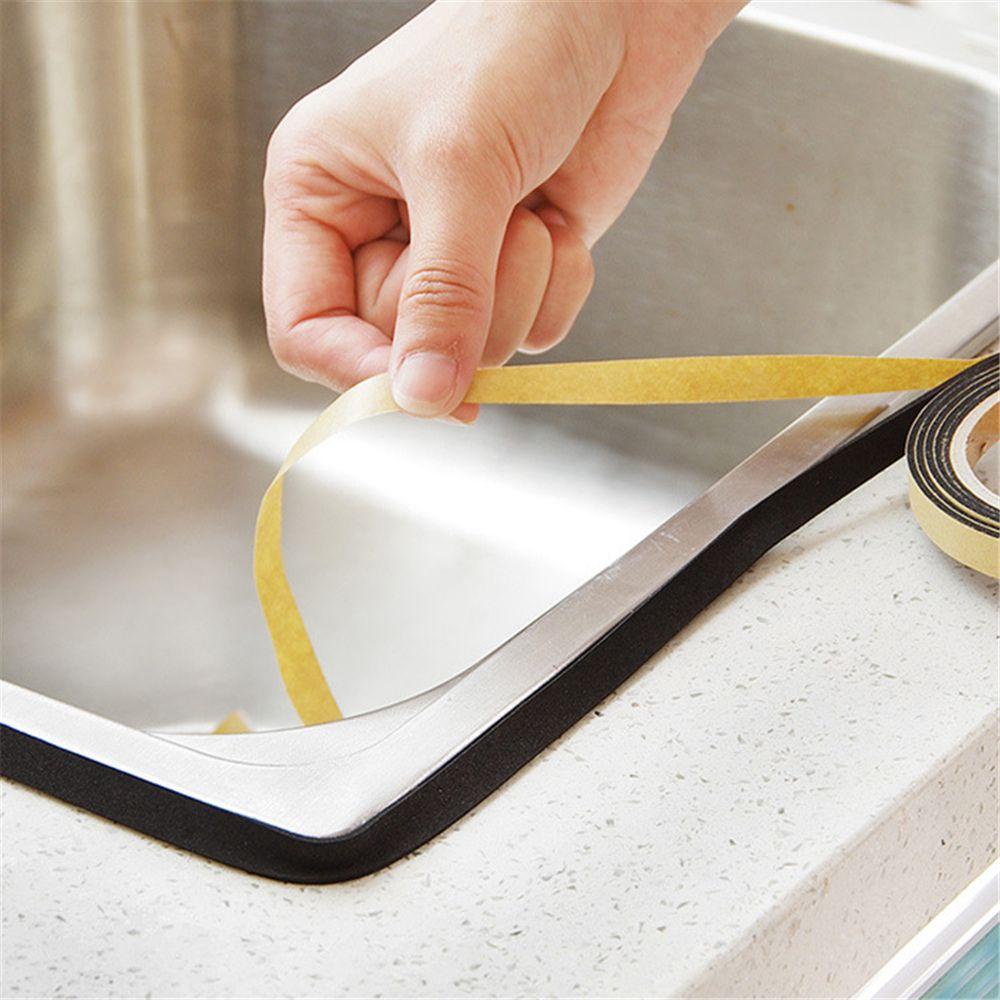 Suyo 5pcs 200cm/each Sink Sealing Tape Serbaguna Jendela Celah Dapur Perekat Diri