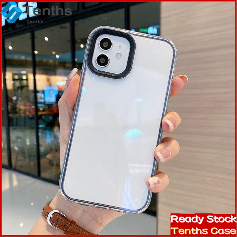 Casing TPU OPPO A57 A16 A15 A15s A95 A93 A94 A74 A54 Reno 6 5 A92 A72 A52 A53 A31 A5 A9 2020 A3s F9 F11 Pro Transparan 3in1