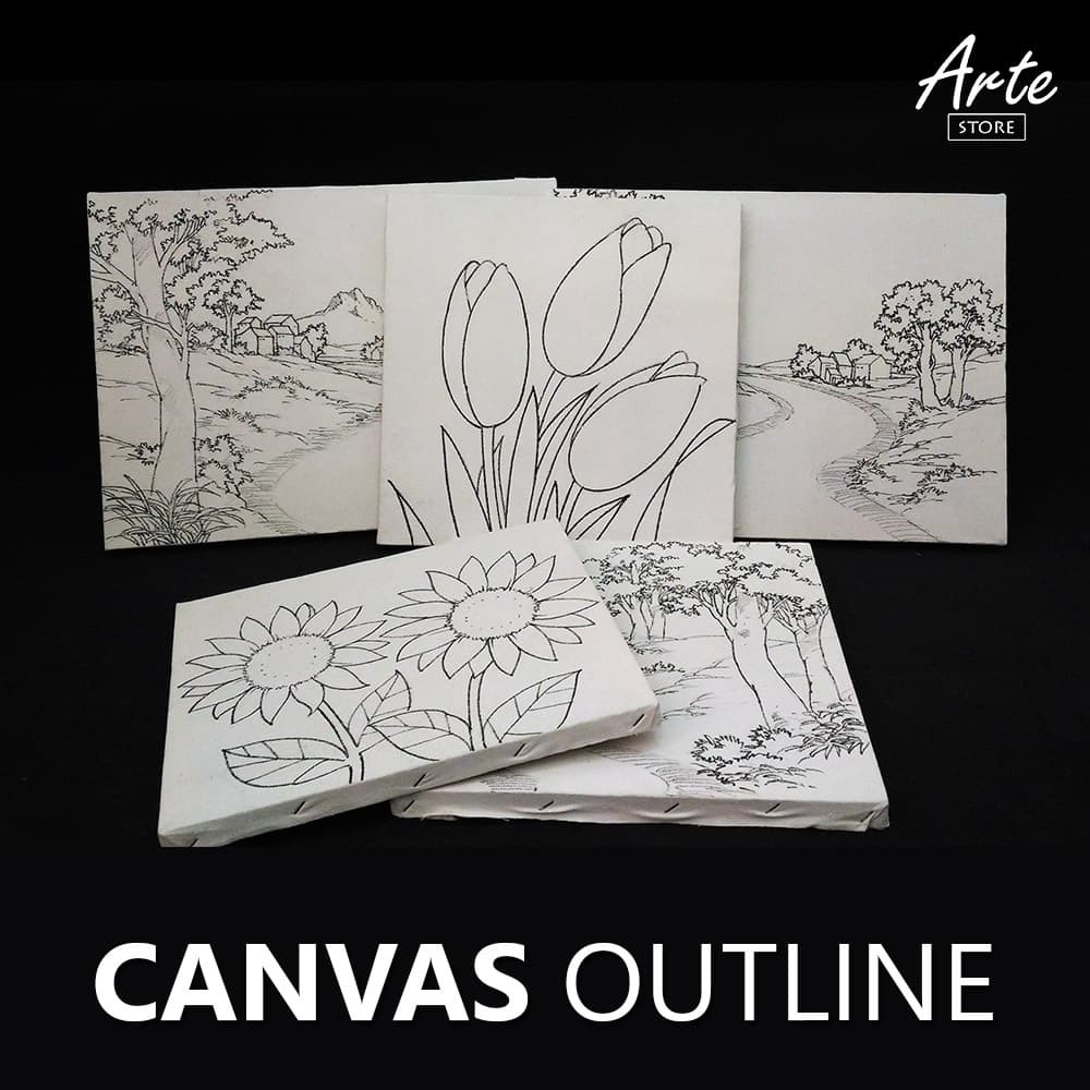 

TERMURAH Kanvas Outline Pemandangan 30x30 cm