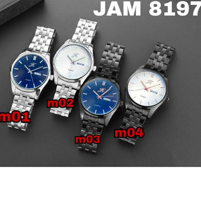 JT 8197 WATCH JIMS HONEY ORI JAM TANGAN ANALOG PRIA AKSESORIS FASHION MEWAH ELEGAN GLAMOR IMPOR