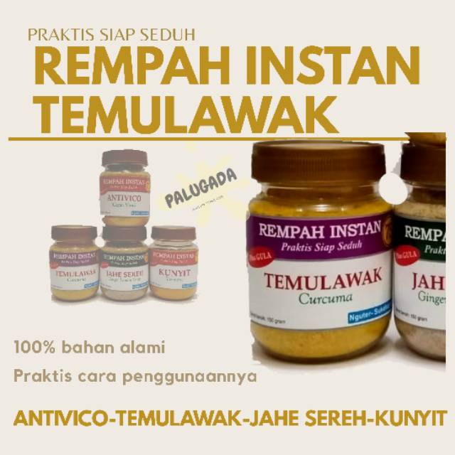 

REMPAH INSTAN TEMULAWAK