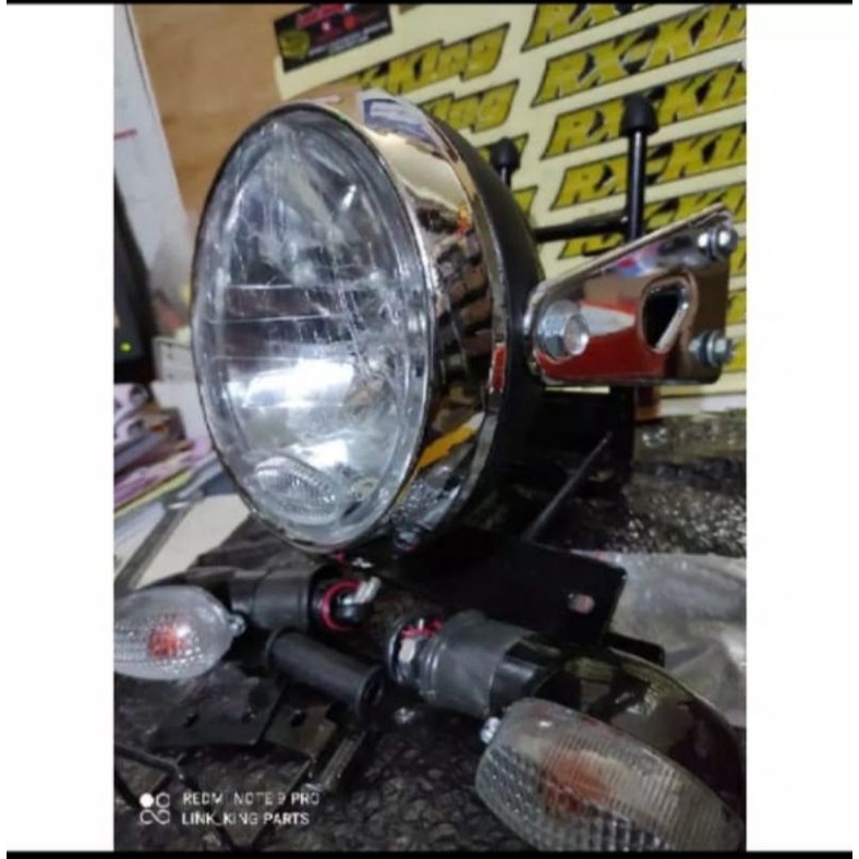 Breket Lampu Rx-King New Peredan Reflektor Rx-King New 08 Plus Sen