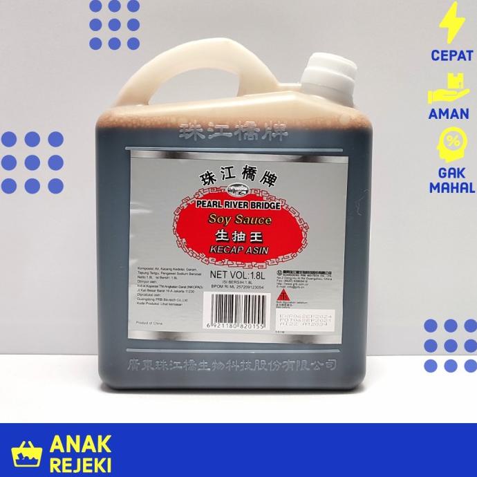 

populer] Soy Sauce PRB 1.8L - Kecap Asin Soy Sauce Jerigen Pearl River Bridge