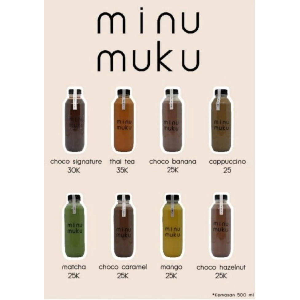 

MINUMUKU Choco Banana 500 ml