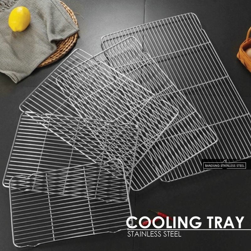 Cooling Tray Nampan Tatakan Saringan Peniris Minyak Panggangan Multifungsi Medium Large 54cm 33cm