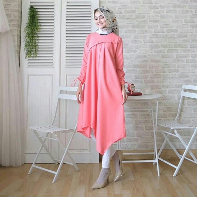 FC- ELISYA TUNIK / BLOUSE WANITA MUSLIMAH TERBARU