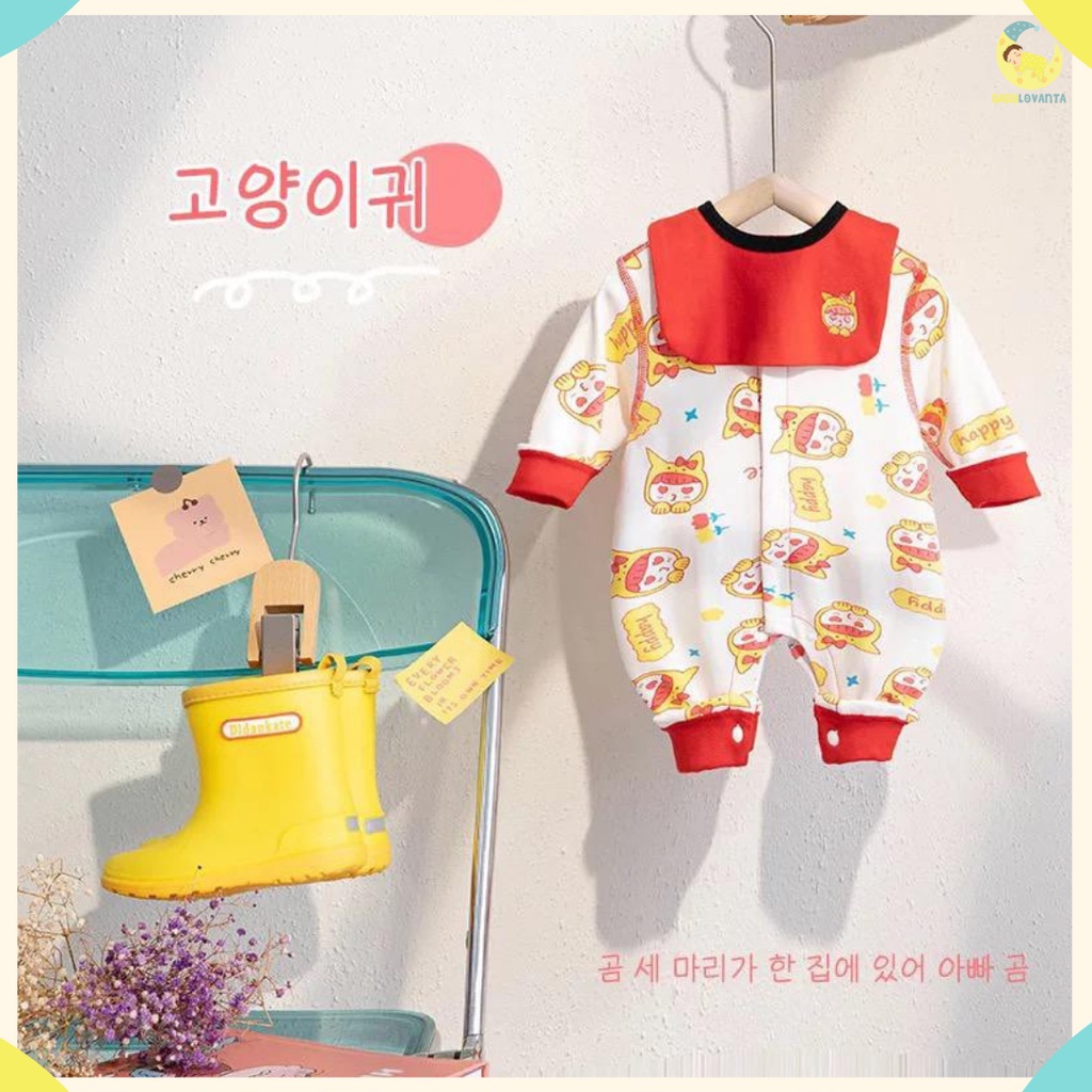 BABYLOVANTA- Baju jumper anak perempuan lucu Free BIP Baju jumper lucu 0-2 Tahun baju jumper premium