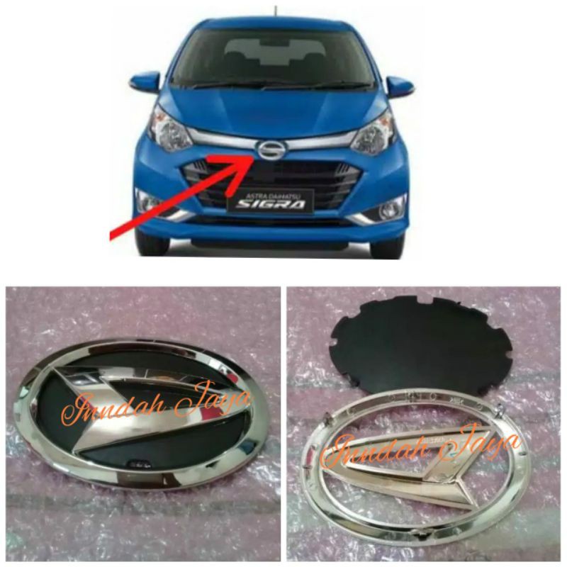 Emblem Logo Grill Daihatsu Sigra Original/Logo Daihatsu