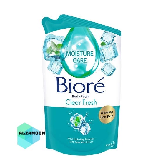 Za2012 Sabun Mandi Biore Clear Fresh Relaxing Aromatic Pure Mild 450 Ml - Clear Fresh r0F