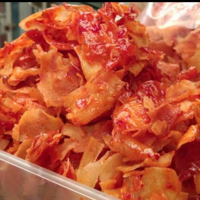 

Keripik. Singkong pedas perkilo
