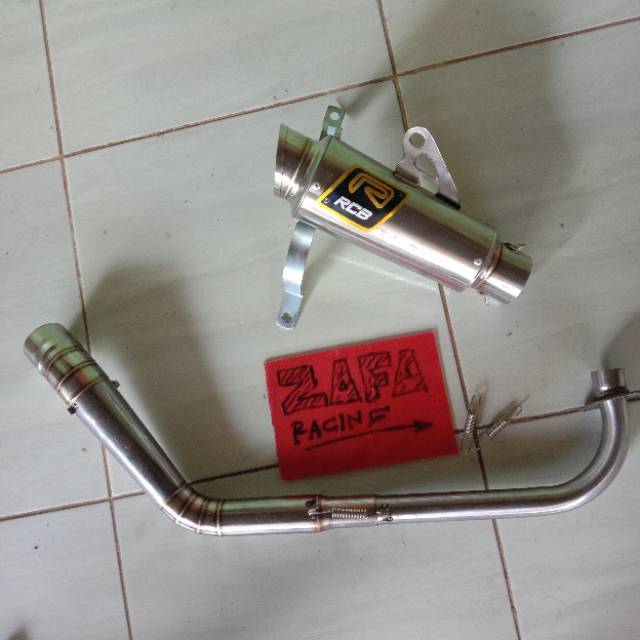 KNALPOT RACING KOLONG  RCB JUPITER Z SUPRA 125 SHOGUN SMASH VEGA R SUPRA X