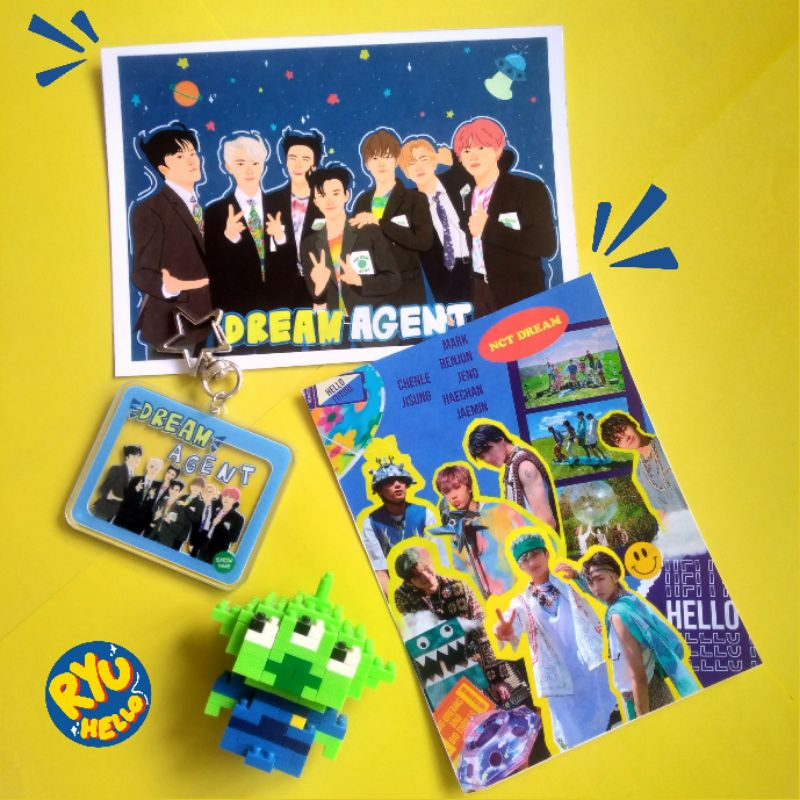 NCT Dream Art print Keychain Hello Future Agent