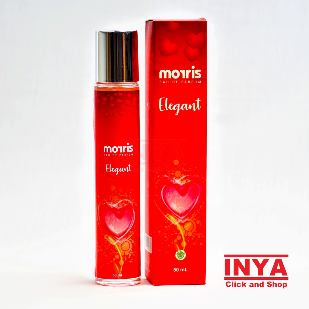 MORRIS ELEGANT 50ml MERAH EAU DE PARFUME MERAH - Parfum