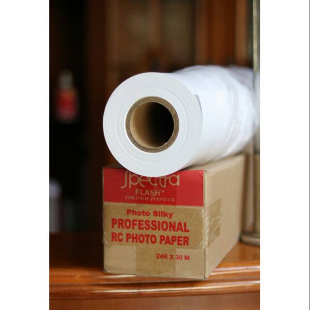 PAPER FOTO / KERTAS FOTO PLOTTER ROLL SPECTRA 24INCH 260 GRM SILKY