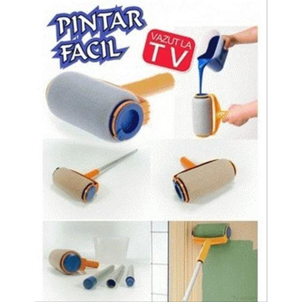 Kuas Roll Cat Tembok - Paint Roller Pintar Facil