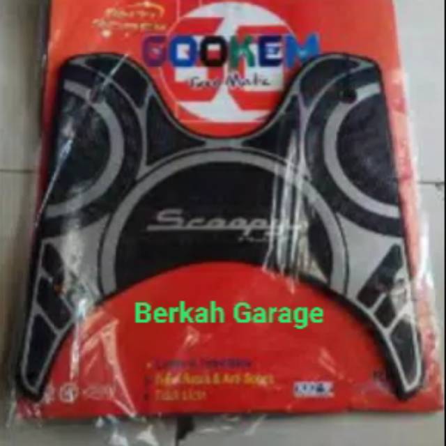 Karpet - Injakan Motor Scoppy