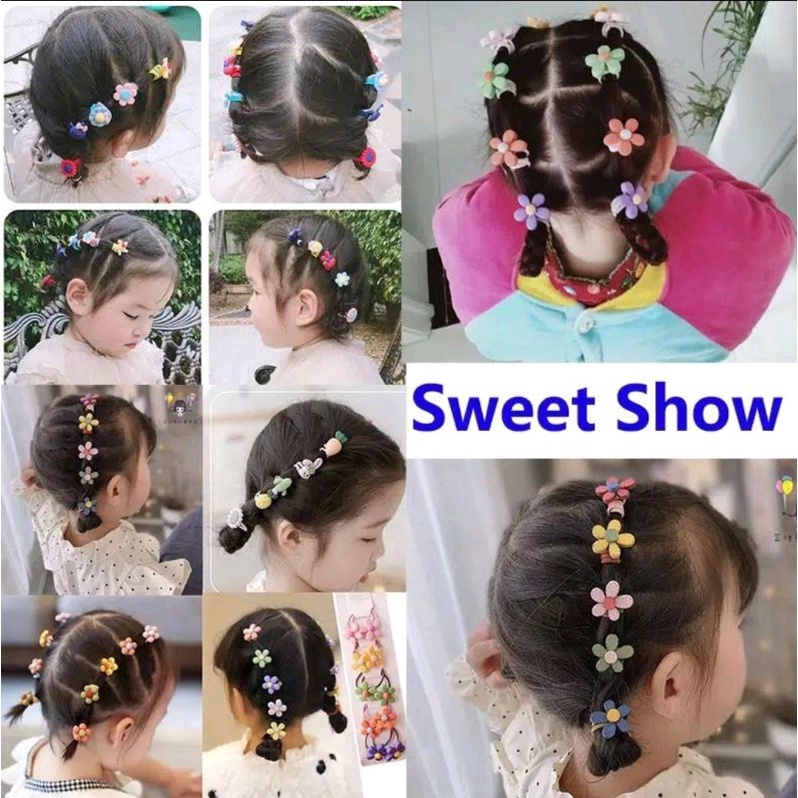 IKAT RAMBUT ANAK KOREA KARAKTER 3D LUCU / KARET RAMBUT ANAK