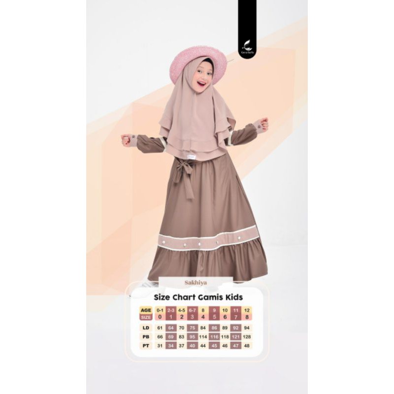 gamis sarimbit anak shakiya by gerai saffa