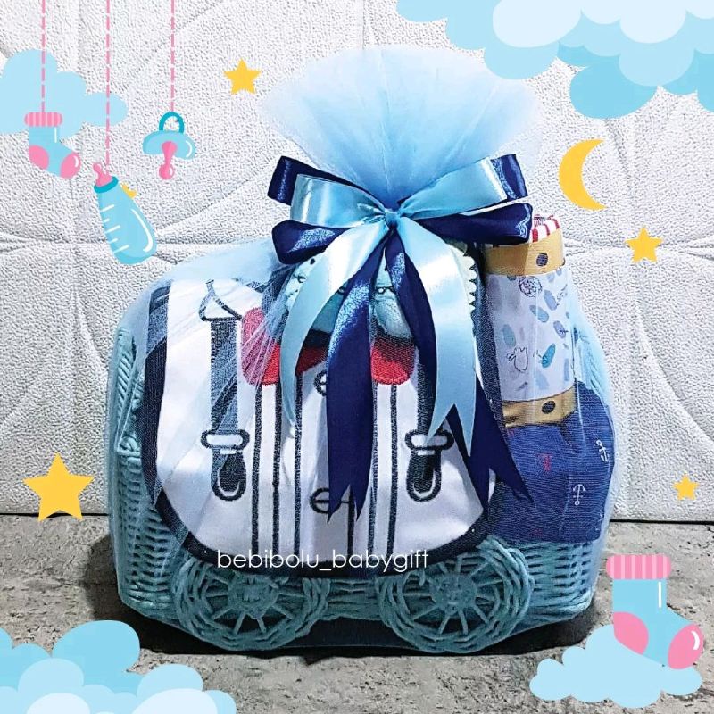 Bebibolu Baby gift | Hampers 1 | Baby gift set | Parcel bayi | Kado lahiran