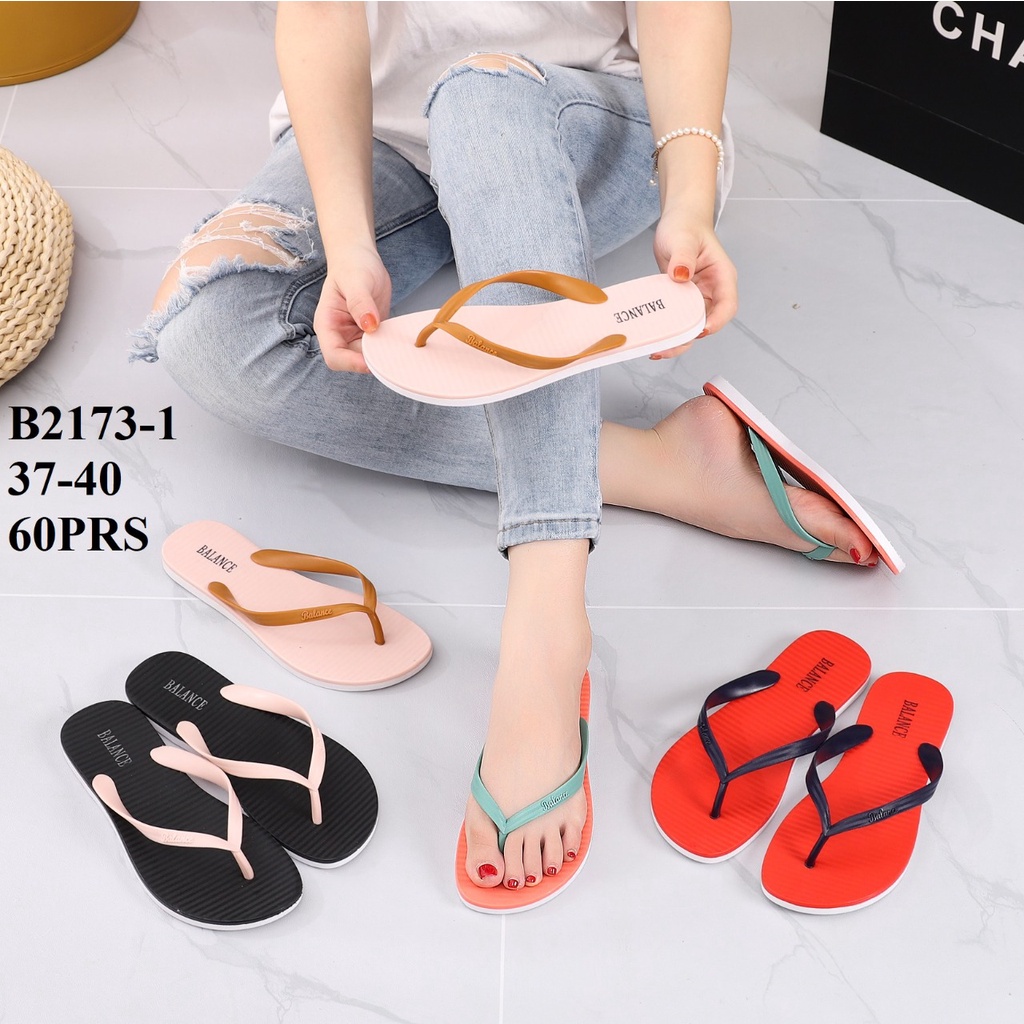 ✨ COD ✔️ SANDAL BALANCE B2173 1 SENDAL JEPIT WANITA WARNA JELLY 100% ORIGINAL NYAMAN AWET SOL ANTI SLIP KUALITAS IMPORT