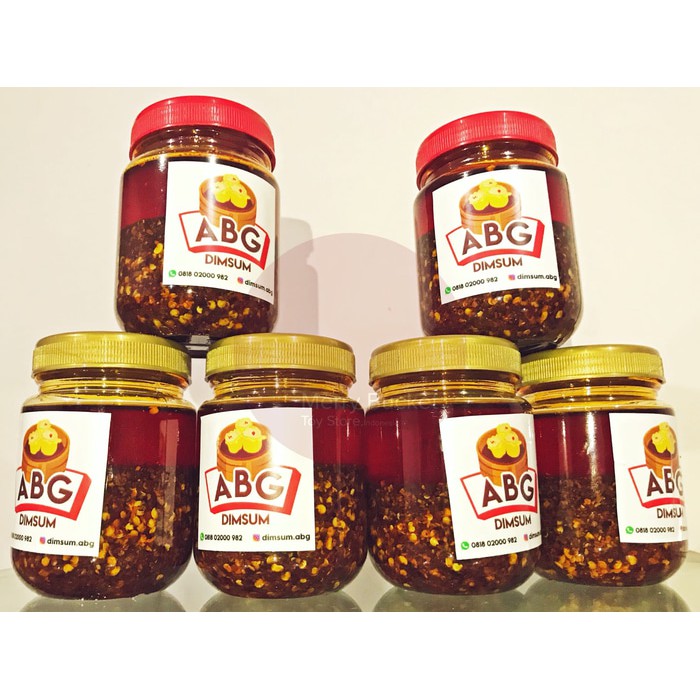 

Terlaris Chili Oil Sambal Sambel ABG Dim Sum Bento Dimsum Enak Berkualitas 200g Eksklusif