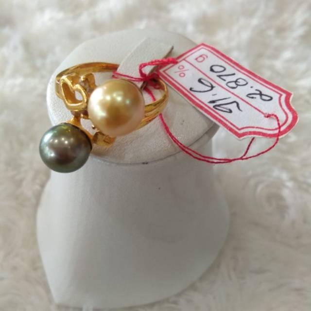 Cincin emas/mutiara laut
