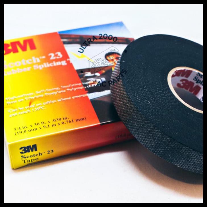 

3M ISOLASI LISTRIK SCOTCH 23 / RUBBER SPLICING TAPE