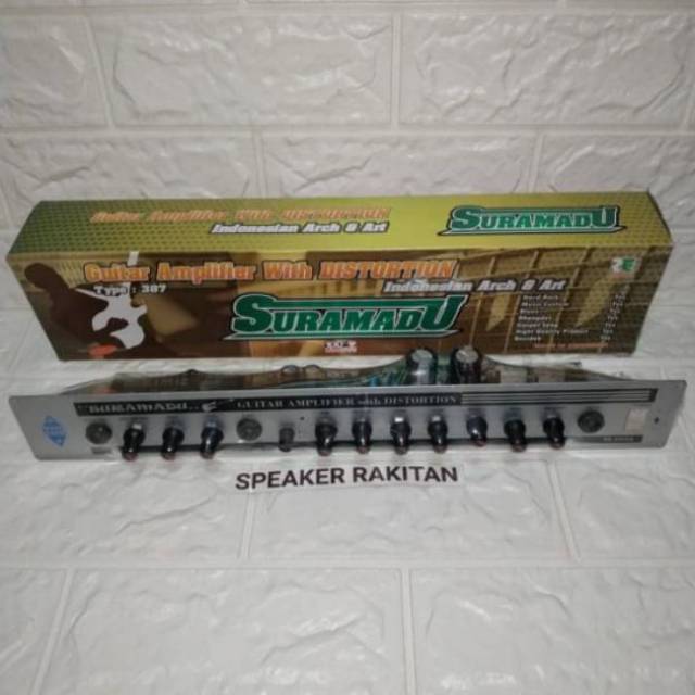 Kit Amplifier Gitar Guitar with Distortion SURAMADU 387 Ranic